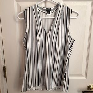 Ann Taylor Factory Stripe Top Sz Small